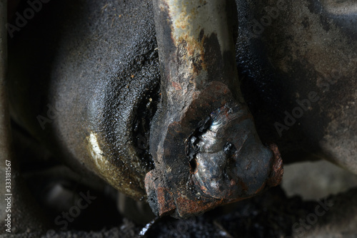 Welds of steels with rust