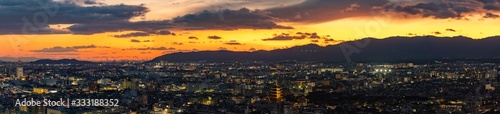 Fototapeta Naklejka Na Ścianę i Meble -  Kyoto Sunset IX