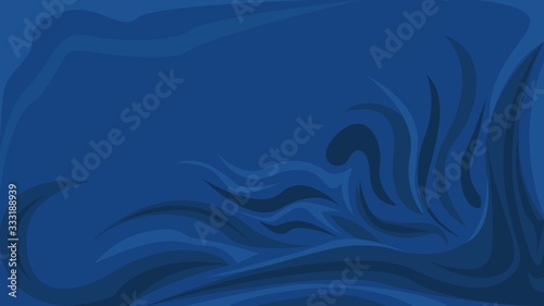 Blue Background with a Combination of Shapes