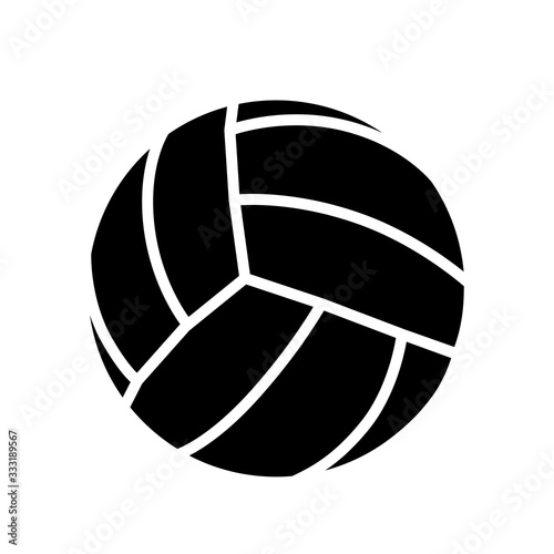 Volley ball icon vector