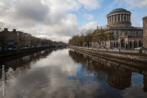 The Four Courts in Dublin City, Ireland