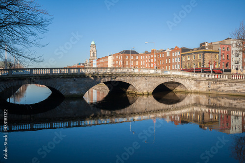 Photography The Four Courts in Dublin City, Ireland