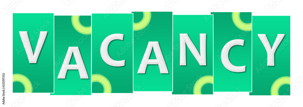 Vacancy Turquoise Green Rounded Squares Horizontal Vacancy Turquoise Green Rounded Squares Horizontal