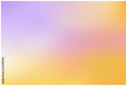 Soft color mesh gradient background. Abstract vector design. Concept for graphic design banner or poster Easy editable soft colored. Vector illustration photo