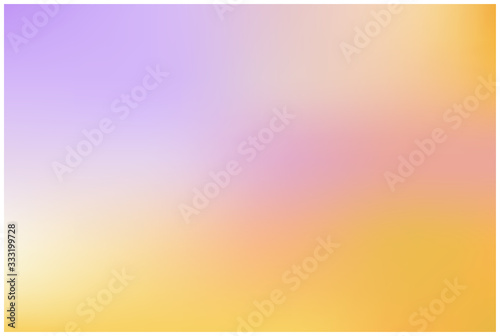 Soft color mesh gradient background. Abstract vector design. Concept for graphic design banner or poster Easy editable soft colored. Vector illustration