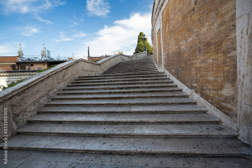 Fototapeta The Spanish Steps in Rome, Italy