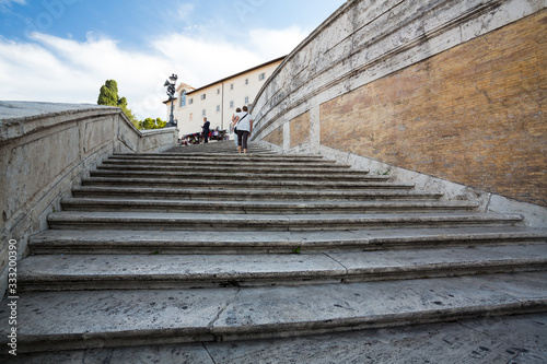 The Spanish Steps in Rome, Italy © David Soanes