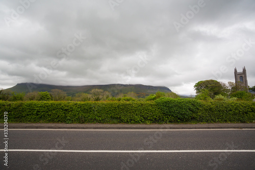 Ben Bulben mountain in Sligo, Ireland