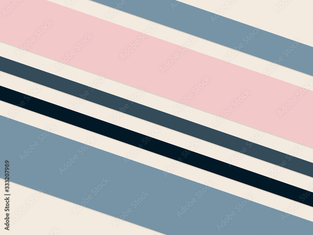 Fototapeta premium Pastel paper cut illustration. Diagonal wallpaper