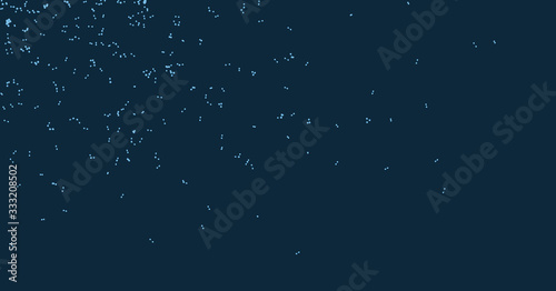 Procedural Network Mesh Art background illustration