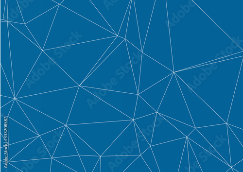 polygonal illustration, which consist of triangles. Geometric background in Origami style with gradient