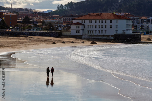 Gorliz and Plentzia coast in Bizkaia province, Spain photo