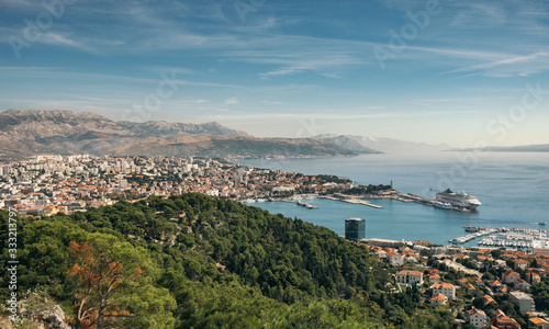 View over Split, Croatia
