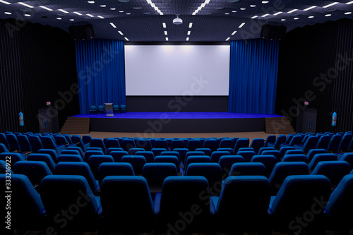 auditorium cinema room scene photo