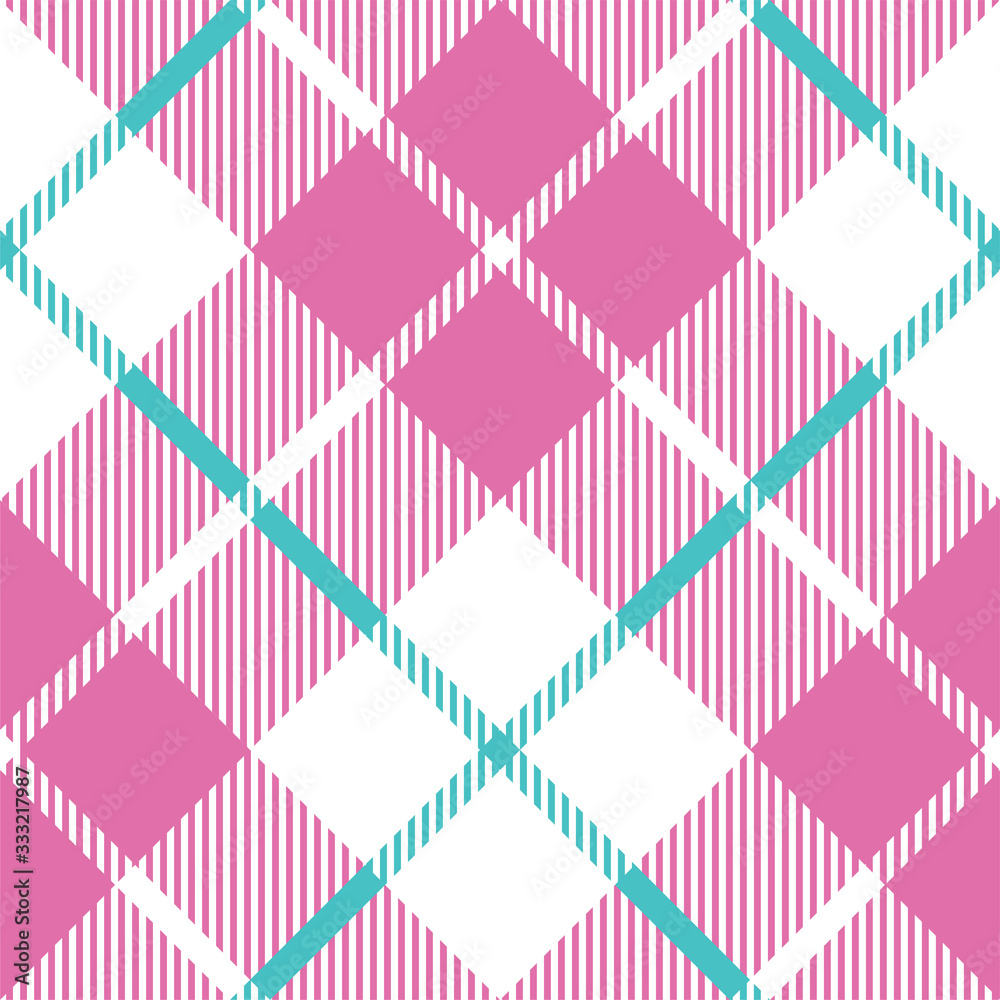 Baby blue pink pastel color plaid seamless pattern. Vector illustration. Baby blue pink pastel color plaid seamless pattern. Vector illustration.