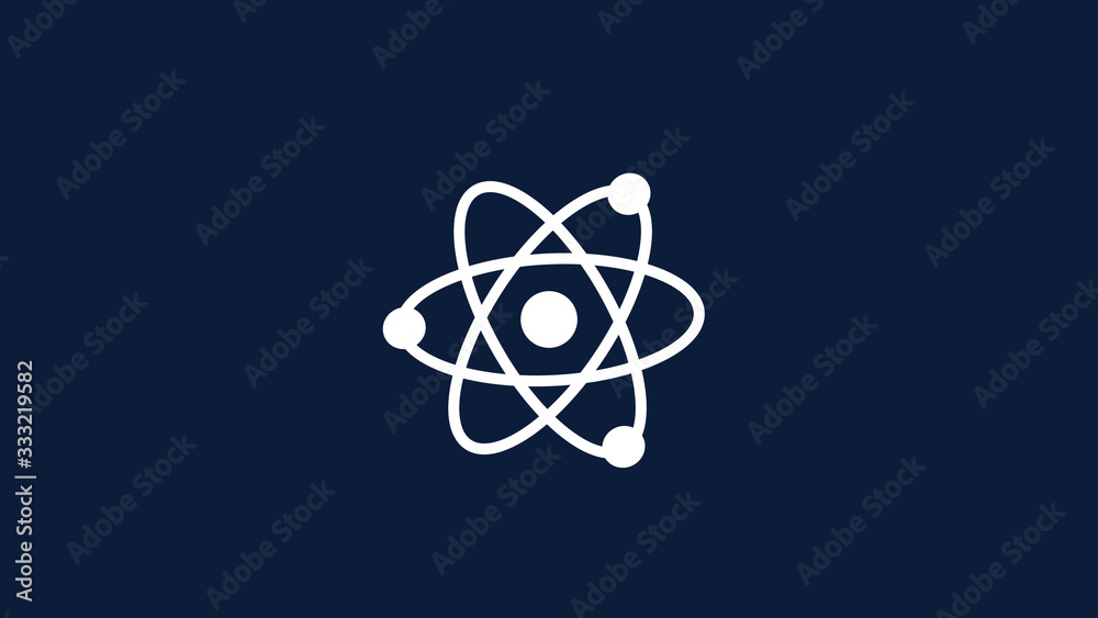 atom isolated on blue dark background,Science icon,science atom icon atom isolated on blue dark background,Science icon,science atom icon