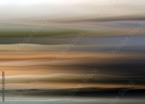 Wavy abstract color mixture artistic background