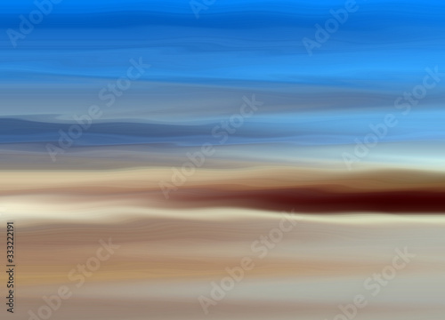 Wavy abstract color mixture artistic background