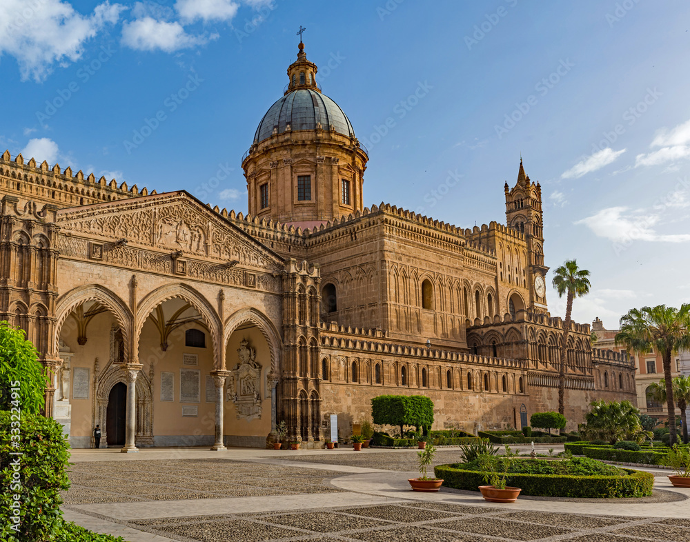 Metropolitan Cathedral of the Assumption of Virgin Mary in Palermo, Sicily, Italy Metropolitan Cathedral of the Assumption of Virgin Mary in Palermo, Sicily, Italy