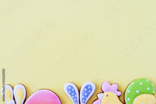 Canvas Print Easter background concept