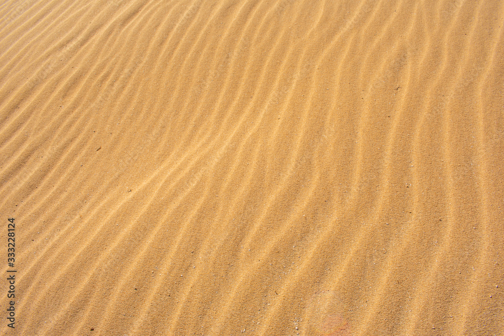 Sand Dunes in Corralejo, Fuerteventura, Canary Islands, Spain. Sand or Desert against Blue sky Sand Dunes in Corralejo, Fuerteventura, Canary Islands, Spain. Sand or Desert against Blue sky