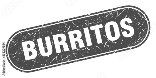 burritos sign. burritos grunge black stamp. Label