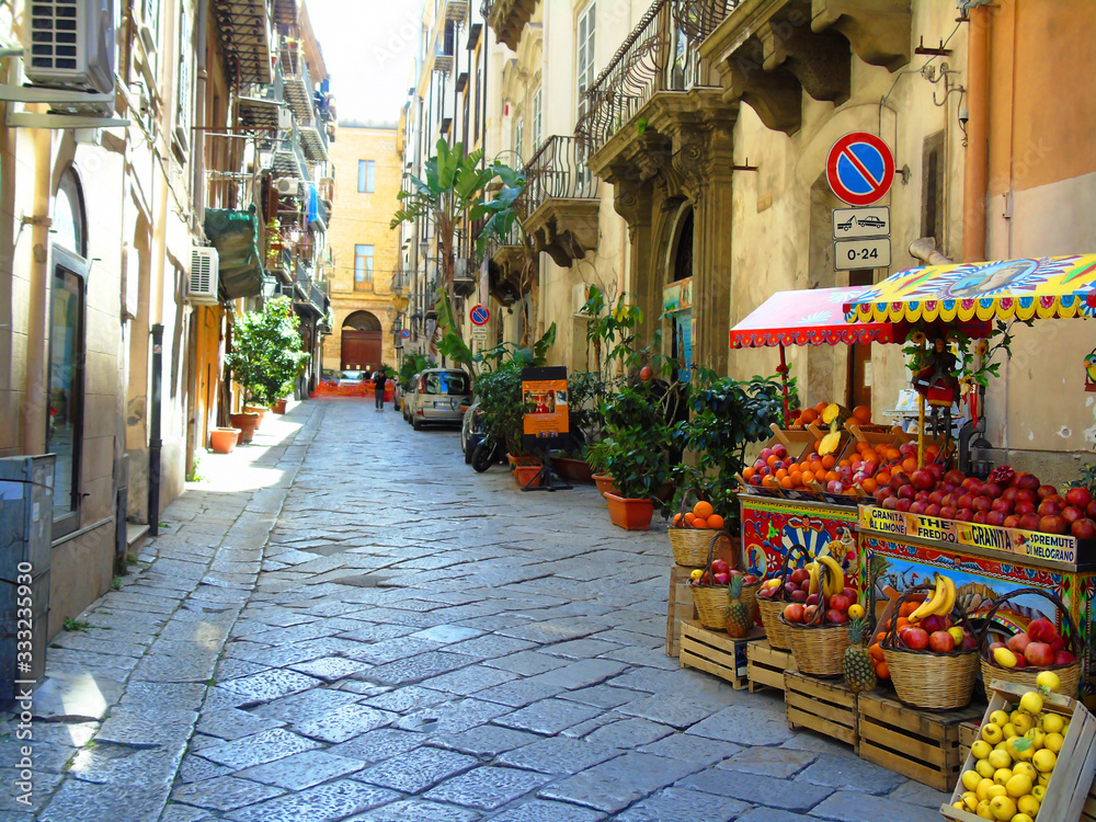 Street in Palermo