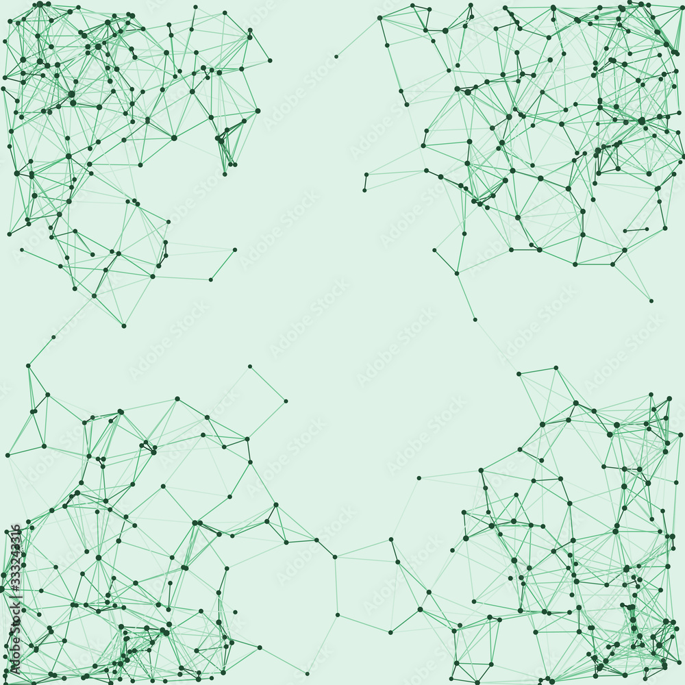 Procedural Network Mesh Art background illustration Procedural Network Mesh Art background illustration