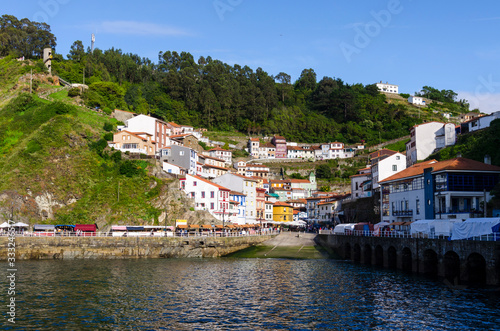 Cudillero, is a picturesque fishing village, with an abrupt coast in Asturias (Northern Spain) © Jorge Fuentes