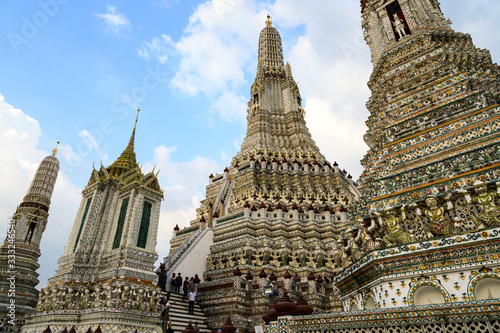 Wat Arun Ratchawararam Ratchawaramahawihan or Wat Arun is a Buddhist temple in Bangkok Yai district of Bangkok  Thailand