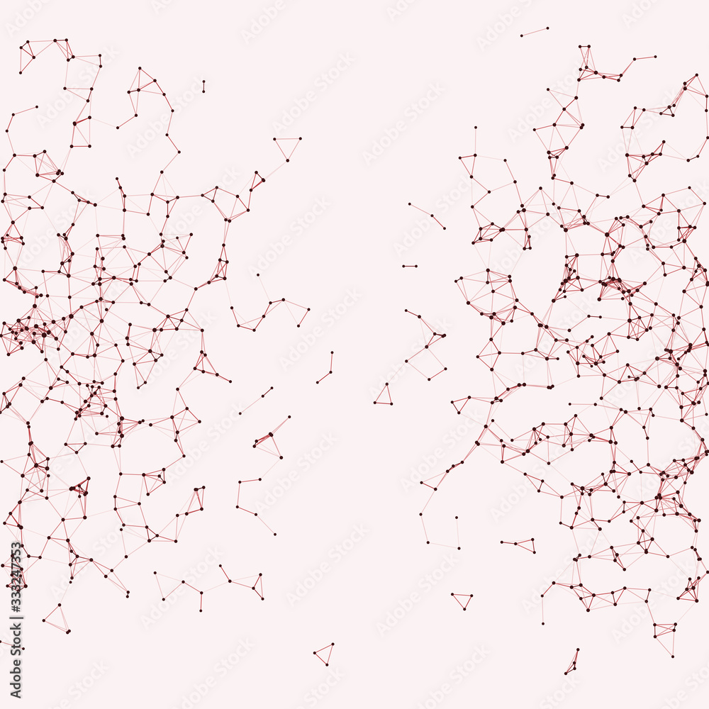 Procedural Network Mesh Art background illustration Procedural Network Mesh Art background illustration