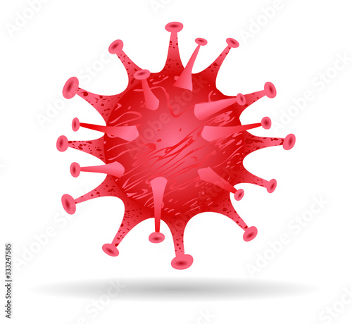 coronavirus covid 19  virus cellule