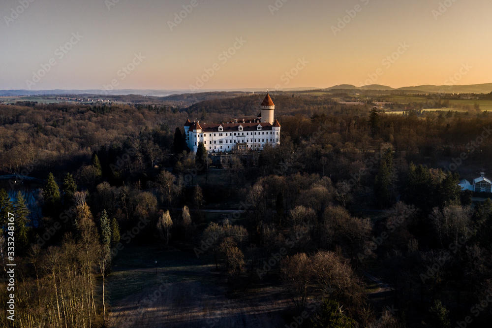 Konopiste is a four-winged, three-storey chateau located in the Czech Republic. It has become famous as the last residence of Archduke Franz Ferdinand of Austria, heir to the Austro-Hungarian throne.