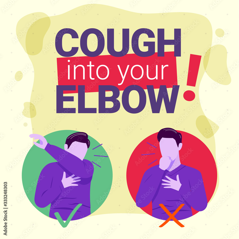 Cough Into Elbow