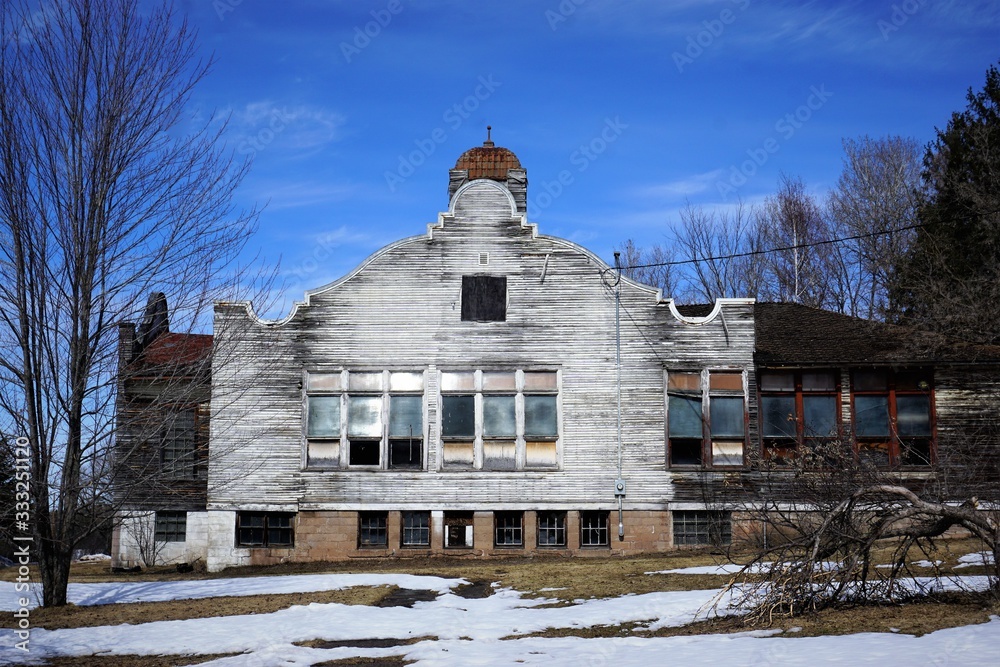 Abandoned Country Schoolhouse