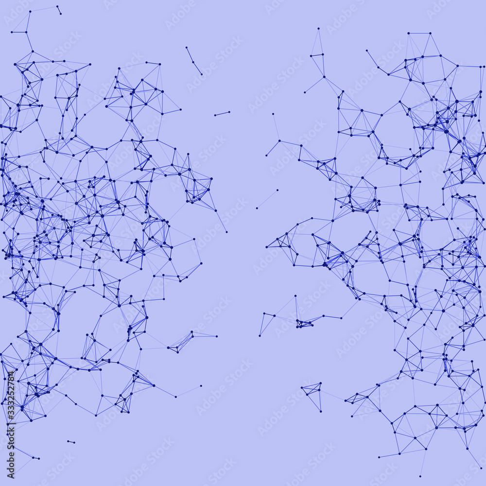 Procedural Network Mesh Art background illustration Procedural Network Mesh Art background illustration