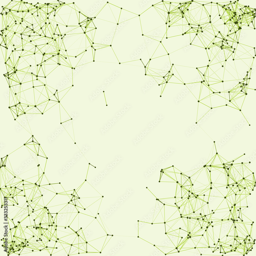 Procedural Network Mesh Art background illustration Procedural Network Mesh Art background illustration