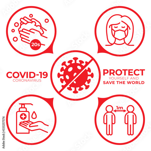 Covid-19 Coronavirus - Protect Yourself to Save the World