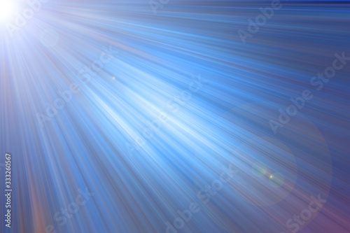 Abstract background. Bright flash of light. Light explosion. Holy magic glow. Sparkling Rays of Light. © sandipruel