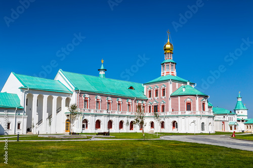 Resurrection New Jerusalem monastery in the city of Istra, Moscow region, Church of the Nativity and refectory. Russia