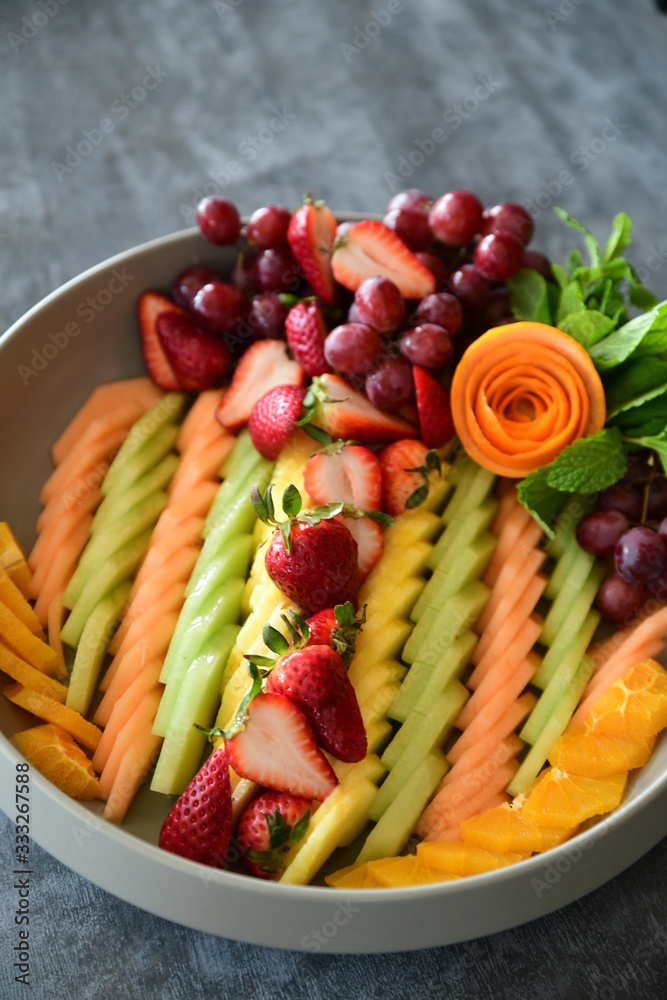 fruit plate fruit plate