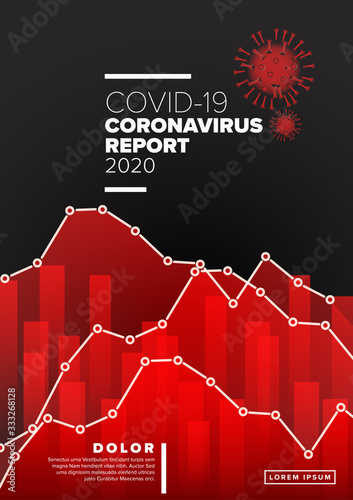 Coronavirus report template cover page
