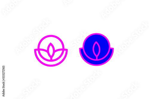 colorful symbol isolated on white background, Colorful logo, icon design