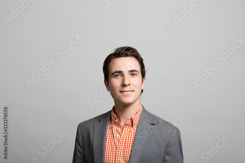 Studio portrait of a confident businessman