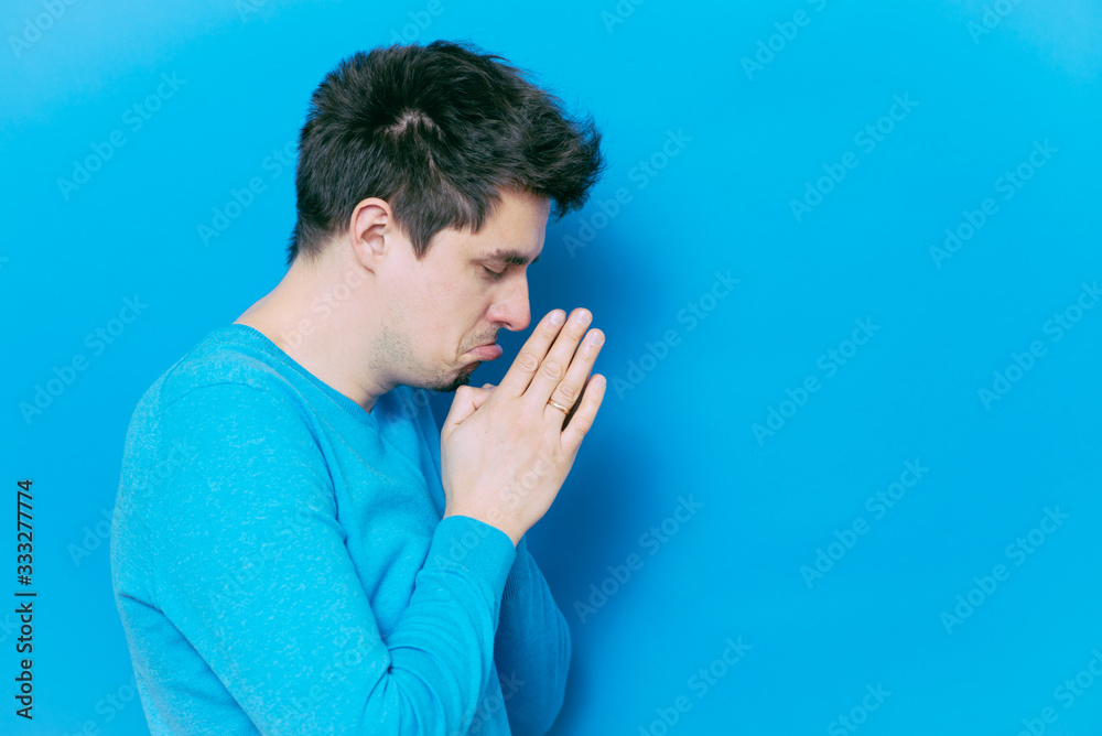 Prayer. Man. Prayer. Man.