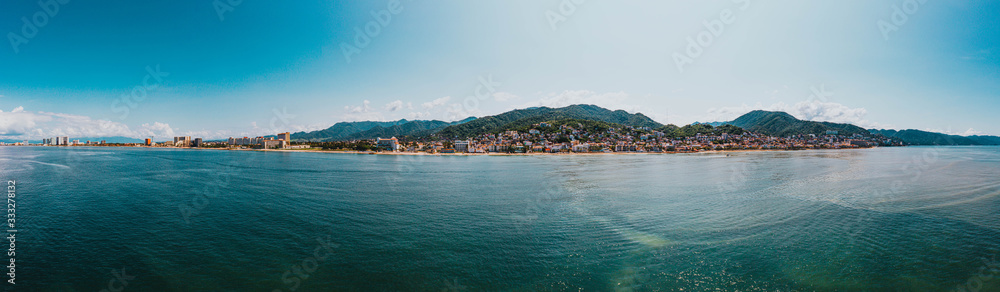 Fototapeta premium Puerto Vallarta Panoramic View