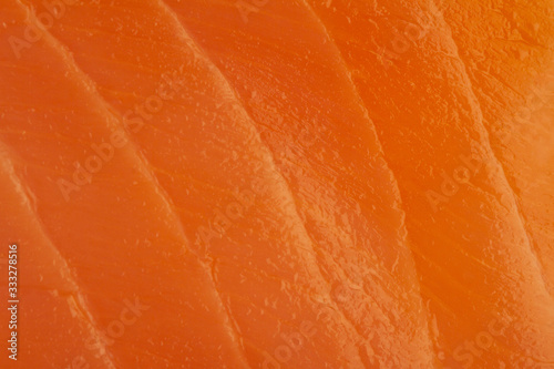 macro closeup texture of pink salmon meat