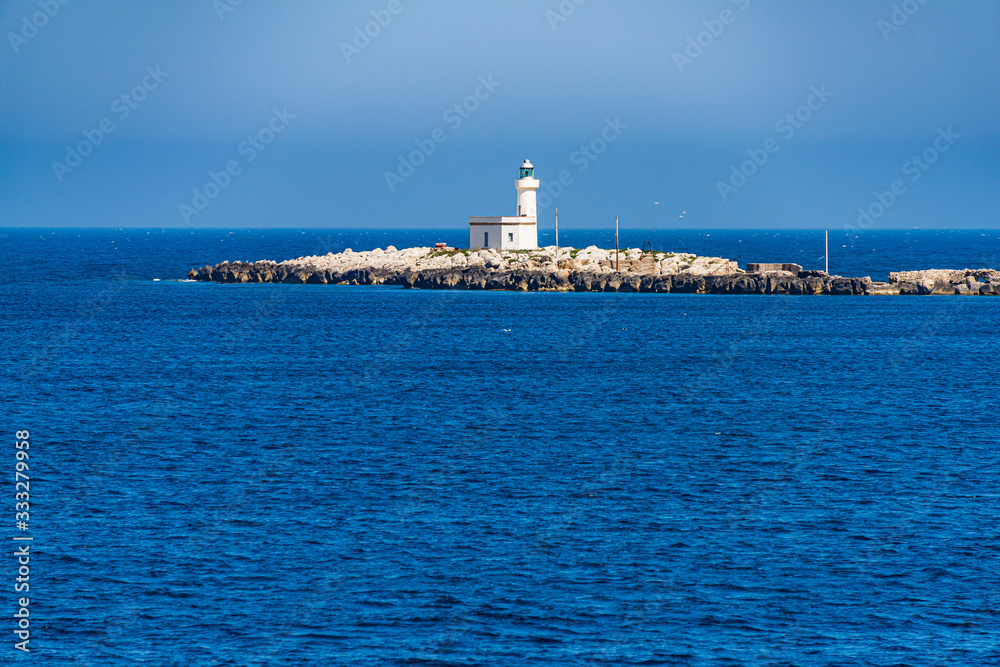 Lighthouse in Trapani, Sicily
