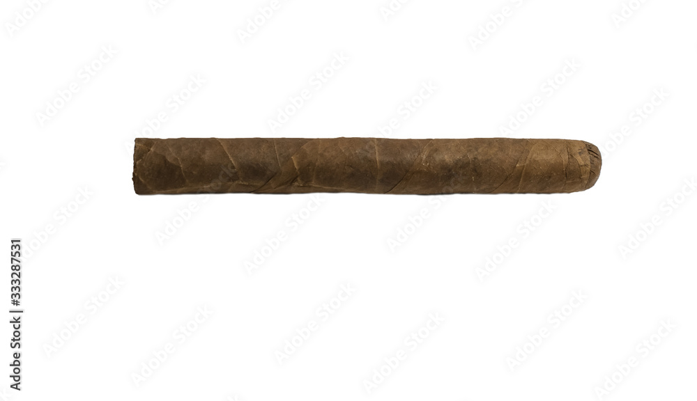 Cigar on isolate white background Cigar on isolate white background