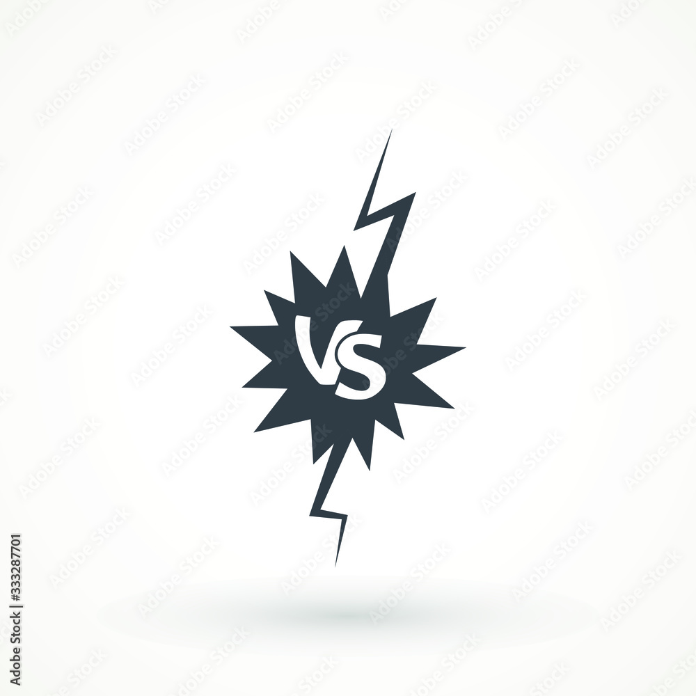 Versus Or VS Letters Icon Logo Design Inspiration logo template design element competitor, game, sport, rival and more.